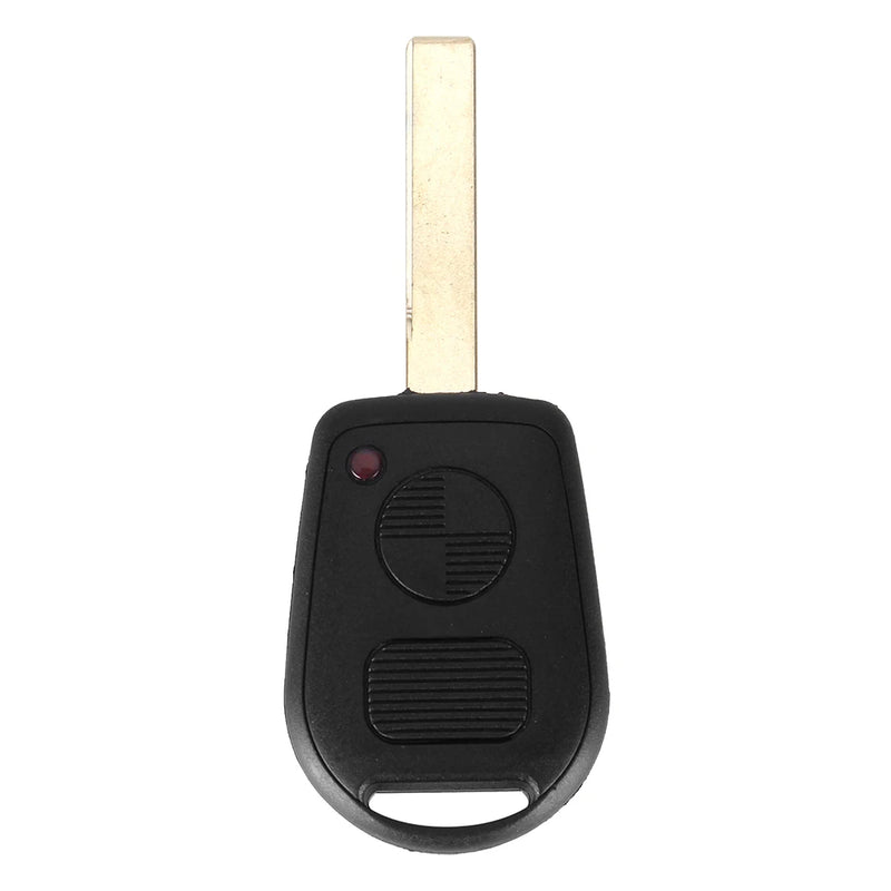 KEYYOU 3 Button Remote Key Shell Fit For BMW E31 E32 E34 E36 E38 E39 E46 Z3 Z4 Case Fob 3 BTN Uncut Key Fob Case
