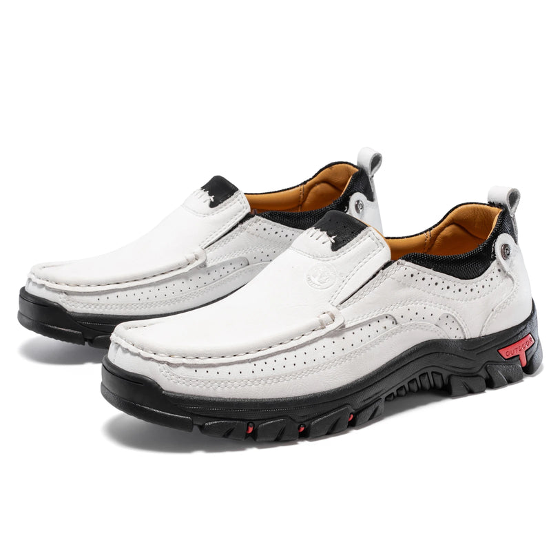 FLYLAND Men's Dress Shoes Fashion Leather Shoes Handmade Male Sapatos Hombre
