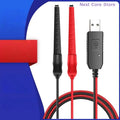 1Pcs Universal USB Charger Cable Two Way Radio With Indicator Light Walkie Talkie Accessory For UV-5R UV-82 BF-888S TYT Retevis