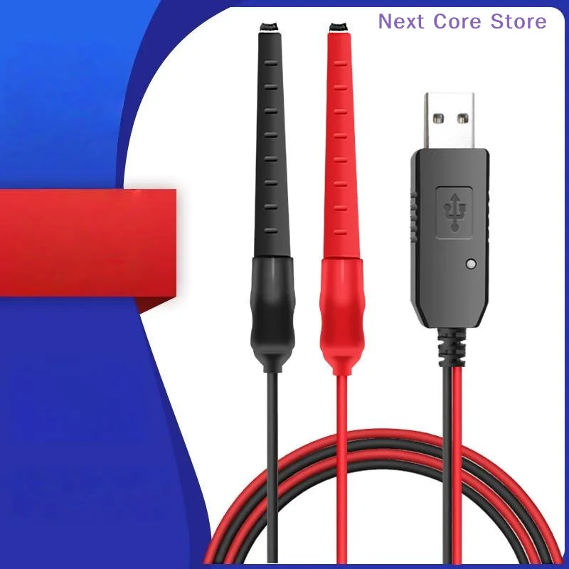 1Pcs Universal USB Charger Cable Two Way Radio With Indicator Light Walkie Talkie Accessory For UV-5R UV-82 BF-888S TYT Retevis