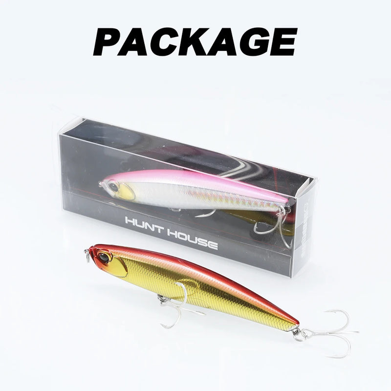 Hunthouse Shore Glide Sinking Pencil Fishing Lure 108mm | SAMAG