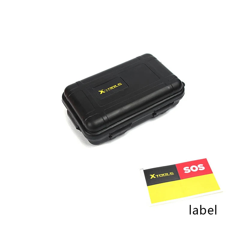 Outdoor Shockproof Waterproof Boxes Survival Airtight Case Holder For Storage Matches Small Tools EDC Travel Sealed Containers
