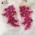 Handsewn Rhinestone Flower for Wedding Dress, Coats - View 14 | SAMAG