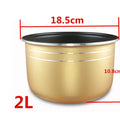 Rice Cooker Liner General Food Stainless Steel Uncoated Thickened 2L3L4L5L6L8L Rice Cooker Inner Pot