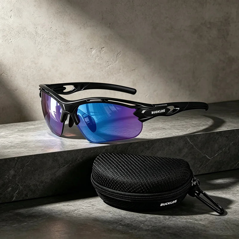 BUCKLOS Bike Polarized Sunglasses HD UV400 Protection - View 10 | SAMAG