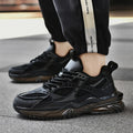 High-quality Large-sized Round-toed Thick-soled Height-increasing Shock-absorbing and Low-top New Casual Sports Shoes