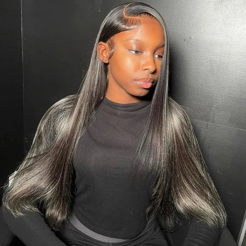 36 Inch Glueless Wigs Human Hair 100% Vietnamese Hd Lace Human Hair Bone Straight Lace Front Human Hair Wig On Clearance Sale