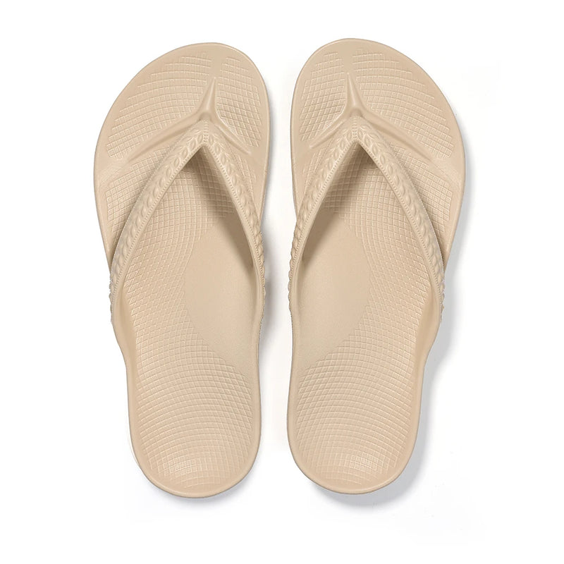 New Arch Support Women's Flip Flops Orthotic Sandals For Plantar Fasciitis Relief Summer Ladies Beach Sandals House Bath Slides