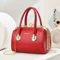 Fashionable Versatile High-End Texture Chain Handbag Shoulder Crossbody Bag for Women Summer New Arrival Boston Pillow Bag