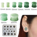 DIY Round Heart Shaped Ear Expander Silicone Molds Stretching Tool Epoxy Resin Casting Mould for Women Men - Visuel 5 | SAMAG