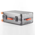 20''/24''/29'' All Aluminum-magnesium Alloy Suitcase Leather Handle Travel Case Bags Rolling Luggage with Spinner Wheel TSA Lock