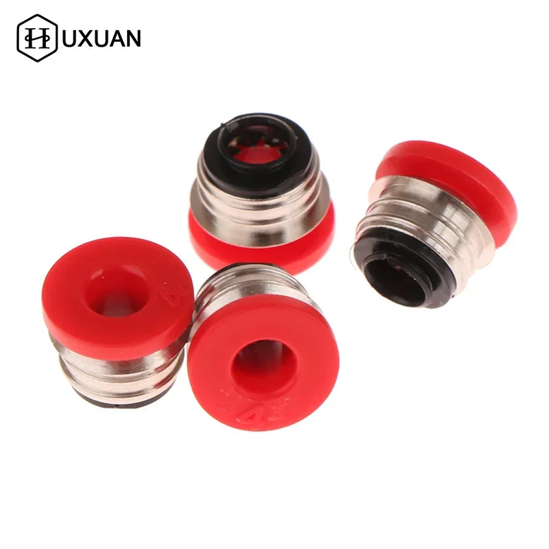 4pcs 3D Printer Parts Pneumatic Fittings Connectors 2*4 PTFE Tube Bowden Quick Plug 1.75mm Filament Hotend Extruder Kit