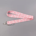 Heart Lanyard Simple Style Neck Strap for Key ID Card Cell Phone Straps Badge Holder DIY Hanging Rope Neckband Accessories