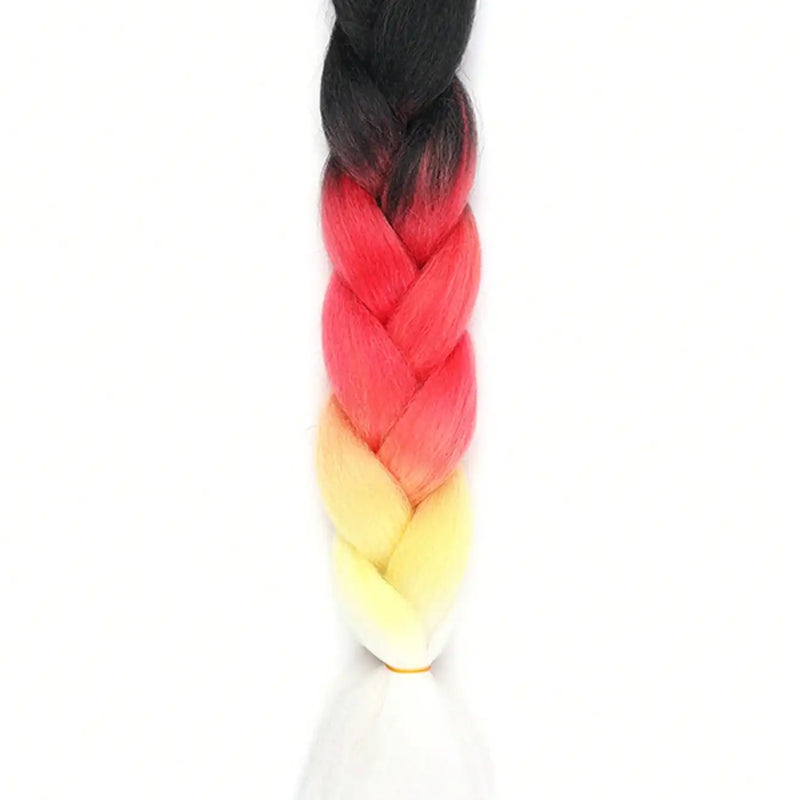 24 Inches DIY Jumbo Braiding Hair Synthetic Hair Extensions Afro Ombre Crochet Braid Hair Wholesale For Women