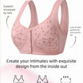 7pcs Elegant Lace Push Up Seamless Bras for Women Large Plus Size Breathable Lingerie,  All-Day Wear for Breasts Brassiere Femme