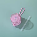 Stainless Steel Mini Thermos Cup 150/250ml with Straw Pocket Insulated Cup One-button Opening Leak-proof Thermal Mug