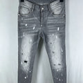 6060 Four Seasons New Men's Washed Ripped Patch Old | SAMAG