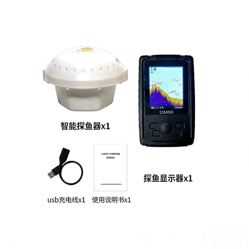 Sonar Fish Finder Handheld Damao, 200m Real Detection | SAMAG