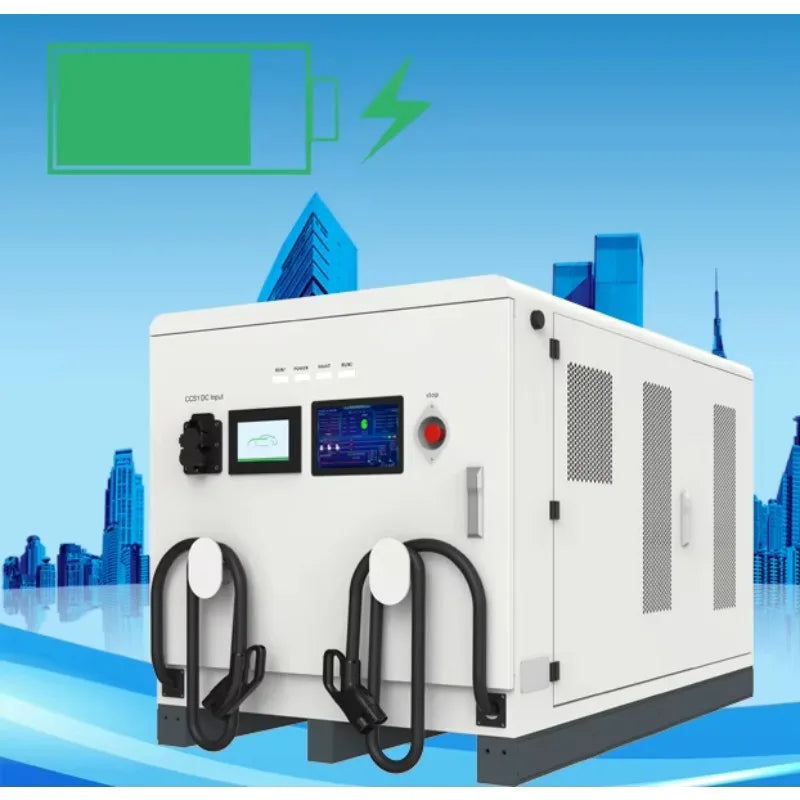 Customized 120KW Mobile EV Charger Portable High Power DC Fast Charging Equipment for Roadside Rescue Electric Vehicle Support