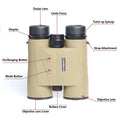 BOSHIWEI 10x42 Laser Rangefinder Binoculars Multicoated - View 3 | SAMAG