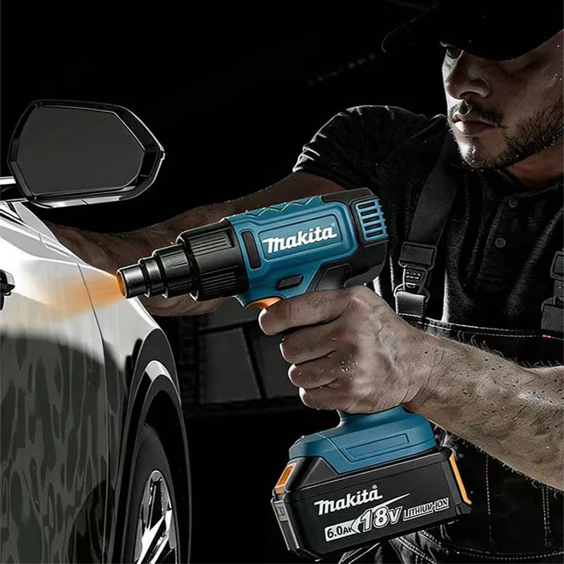 Makita Handheld Electric Heat Gun 18V Cordless Adjustable Hot Air Industrial Grade Battery Powered Tool for - View 5 | SAMAG