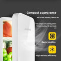 Portable 8L Mini Fridge Household Single Door Mini Cooler Box Digital Display Temperature Car Freezer Beauty Food Refrigerator