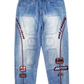 ACUSA Jeans Stacked Embroidered Washed Denim 633 Version | SAMAG