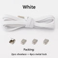 No Tie Elastic Shoe Laces One Size Fits All Adult and Kids Shoes Shoelaces for Sneakers Shoelace Tieless Flat Expand Shoestrings