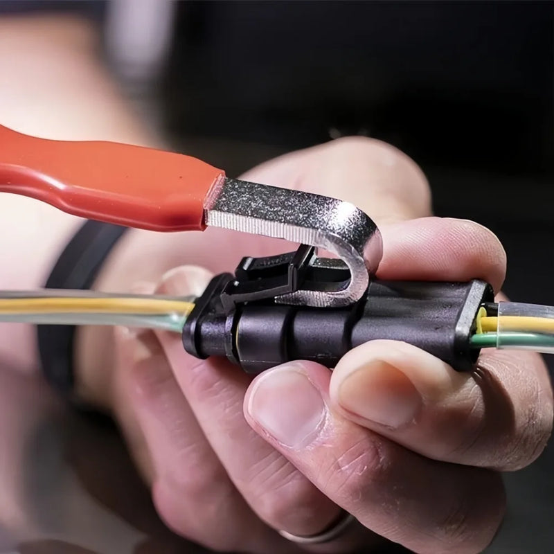Multi Functional Universal Disassembly Fuel Line Pliers Electrical Connector Disconnection Tool Corner Wire Plug Repair Tool