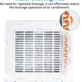 12000 BTU Portable Air Conditioner Free Standing AC Unit With Remote Control Dehumidifier Fan Auto Swing And Smart Sleep Mode Quiet Operation For Rooms Up To 500 Sq Ft White
