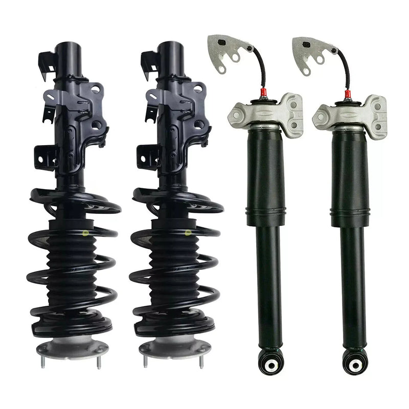 4x Front Rear Shock Struts Assys For Cadillac CTS RWD 3.6L with Electric 2015 -2019 19300064 19300065 22965187 22965188