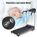 Portable Folding Treadmill with 12 Workout Programs, LCD - View 6 | SAMAG