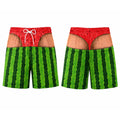 Funny Fruit 3D Print Swim Trunks Men Personality Humorous | SAMAG