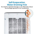 14000 BTU Portable Air Conditioners, Cools Up to 750 Sq.Ft,Cooling/Dry/Fan Mode,Quiet Portable AC Unit With Remote Control,AC Unit For Large Living Room,Office