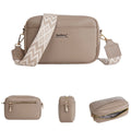 Solid Color Large Capacity Zipper Mobile Phone Bag Ladies Multifunctional Shoulder Crossbody Bag Fashion Casual Small Square Bag
