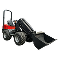 Free shipping custom mini skid steer loader EPA/EURO 5 telescopic arm skid steer loader track small wheel loader