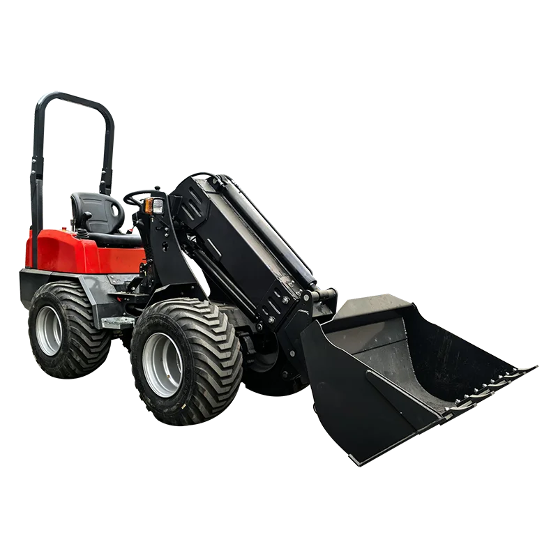 Free shipping custom mini skid steer loader EPA/EURO 5 telescopic arm skid steer loader track small wheel loader