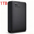 Western Digital WD Elements 1TB 2TB External Hard Disk SSD  4TB USB 3.0 Portable External Hard Drive SSD for Laptop PC Desktop