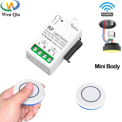 433Mhz Wireless Smart Light Switch 110V 220V 10A | SAMAG