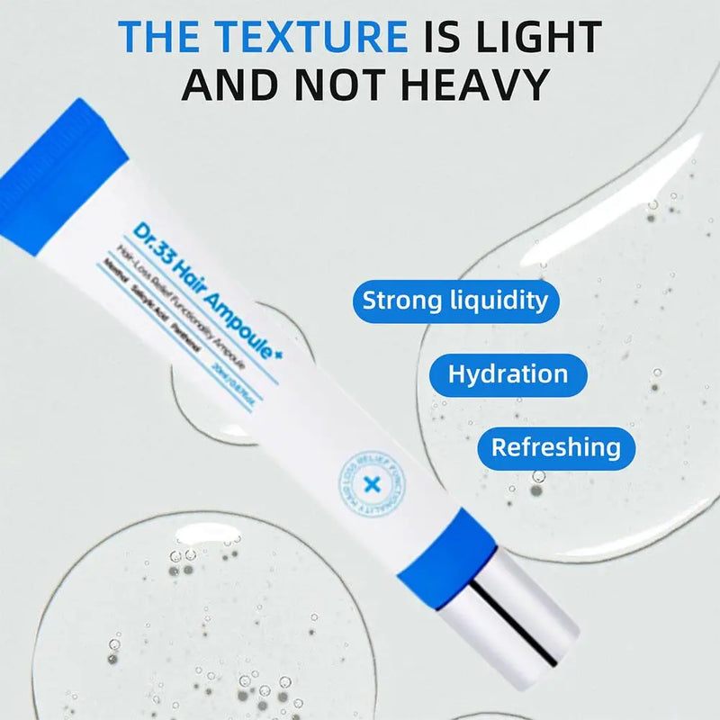 Bodywise Roll-on Ball Rosemary Hair Care Essence Nourishing Anti-Frizz Hair Serum Long-lasting Strengthening Scalp Treatment