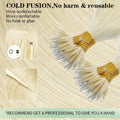 100Pcs & 50Pcs Straight Nano Ring Hair Extensions 32 Colors European Micro Beads Ring Human Hair Extensions 0.5g/0.8g/1g/Strand