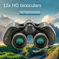 Maifeng 12x40 Binoculars Camping Hunting Telescope with Universal Phone Adapter BAK4 Prism FMC Lens HD Waterproof Fogproof