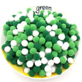 20/100/200/300/500pcs Cat Toys Cute Funny Stretch Plush Ball Cat Toy， Ball Creative Colorful Interactive Cat Puff Balls Chew Toy