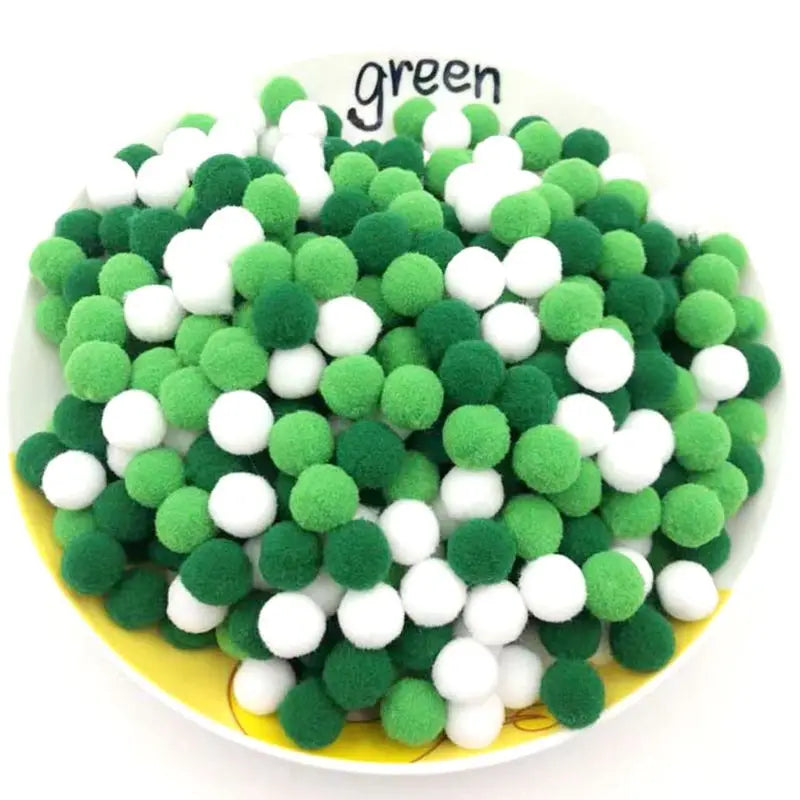 20/100/200/300/500pcs Cat Toys Cute Funny Stretch Plush Ball Cat Toy， Ball Creative Colorful Interactive Cat Puff Balls Chew Toy