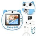 HelloBaby Instant Print Camera with 16GB Memory Card for Kids, 3.2” IPS Screen, 1080P Video Recording, 16X Digital Zoom, Flash, Time-lapse,