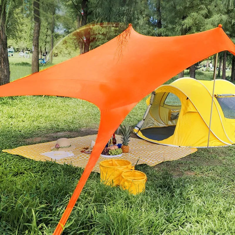 UV Protection Outdoor Beach Canopy Tent Portable Sun | SAMAG
