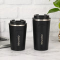380/510ML Thermos Coffee Mug Double Wall Stainless Steel Thermo Bottle Car Thermal Cup Cold and Hot Outdoor Sports Vacuum Flask