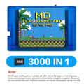 2026 New 3000 in 1 EDMD V3 Pro Card With 8GB TF Card MD Game Card For SEGA Genesis Mega Drive Master System Game Console