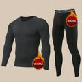 Winter Thermal Underwear Set For Men Keep Warm Long Johns Base Layer Sports Fitness Leggings Tight Undershirts Fleece Pajamas