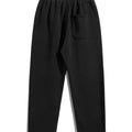Men's regular - fit plain sports straight - leg pants with drawstring and elastic waistband, knitted - View 6 | SAMAG